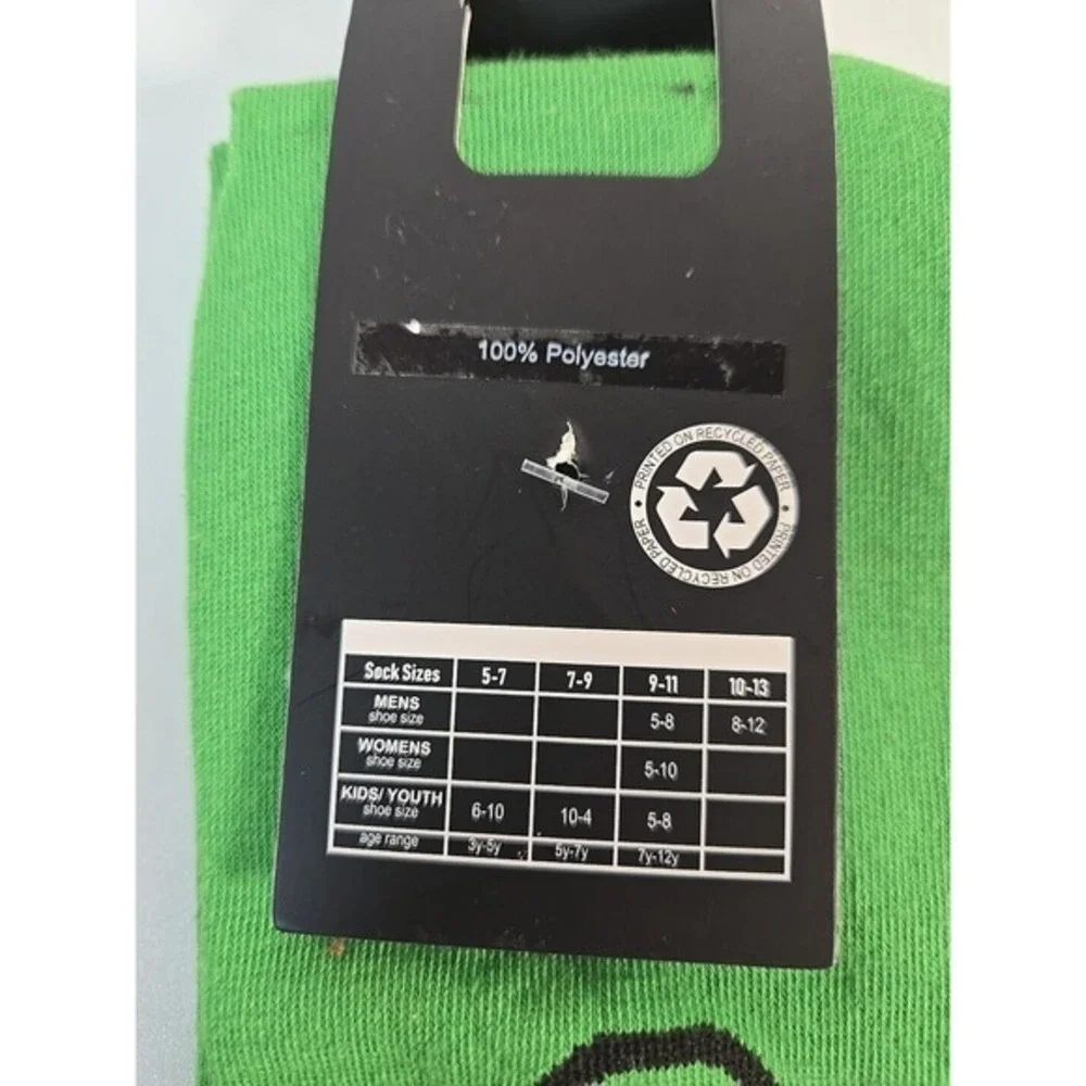 Frog Crew Socks Adult Size 4-10 *New* Hot Topic